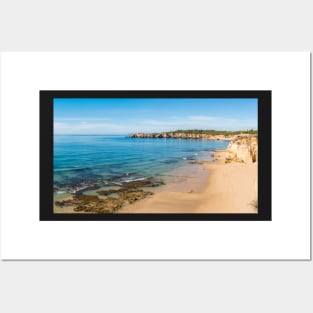 Praia da Rocha in Portimao, Algarve Posters and Art